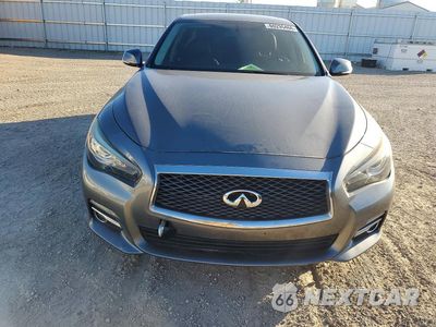 Piąte zdjęcie samochodu w środku: 2015 INFINITI Q50 BASE VIN:JN1BV7AR5FM390386 - miniatura