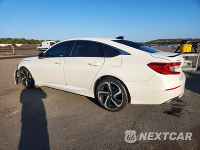 Drugie zdjęcie samochodu z przodu: 2021 HONDA ACCORD SPORT VIN:1HGCV1F30MA055376 - miniatura