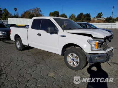 Czwarte zdjęcie samochodu z boku: 2019 FORD F150 SUPER CAB VIN:1FTEX1EP1KKF19420 - miniatura