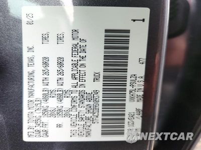 Zdjęcie 12 z 12 samochodu: 2025 TOYOTA TUNDRA VIN:5TFWC5DB9SX093749 - miniatura