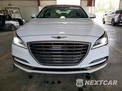Piąte zdjęcie samochodu w środku: 2018 GENESIS G80 3.8 VIN:KMHGN4JE9JU226948 - miniatura