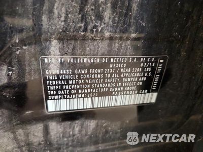 Zdjęcie 12 z 12 samochodu: 2014 VOLKSWAGEN JETTA TDI VIN:3VWPL7AJ8EM612521 - miniatura