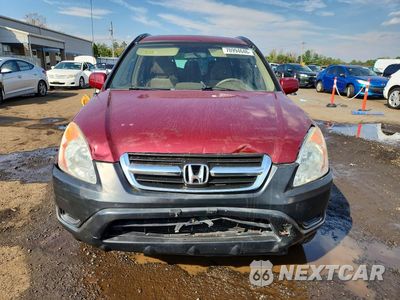 Piąte zdjęcie samochodu w środku: 2004 HONDA CR-V EX VIN:SHSRD78804U237781 - miniatura