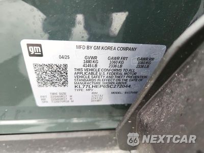 Zdjęcie 13 z 13 samochodu: 2025 CHEVROLET TRAX 1LT VIN:KL77LHEP6SC272044 - miniatura