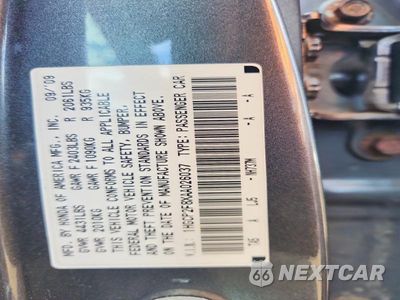Zdjęcie 13 z 13 samochodu: 2010 HONDA ACCORD EXL VIN:1HGCP2F8XAA026037 - miniatura