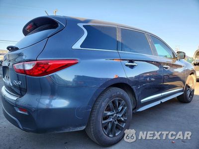 Trzecie zdjęcie samochodu z tyłu: 2014 INFINITI QX60 BASE VIN:5N1AL0MN1EC513986 - miniatura