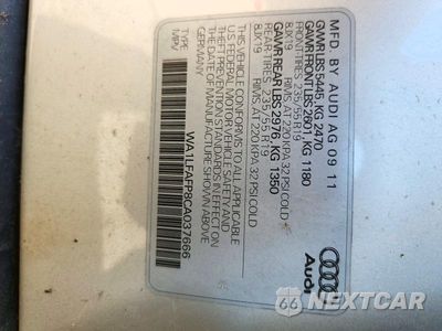 Zdjęcie 13 z 13 samochodu: 2012 AUDI Q5 PREMIUM PLUS VIN:WA1LFAFP8CA037666 - miniatura