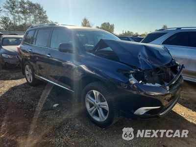 Czwarte zdjęcie samochodu z boku: 2012 TOYOTA HIGHLANDER LIMITED VIN:5TDDK3EH4CS147287 - miniatura