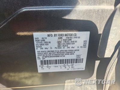 Zdjęcie 13 z 13 samochodu: 2019 FORD EDGE TITANIUM VIN:2FMPK4K95KBB74736 - miniatura