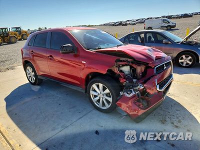 Czwarte zdjęcie samochodu z boku: 2014 MITSUBISHI OUTLANDER SPORT ES VIN:4A4AP3AU8EE003847 - miniatura