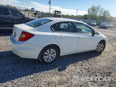 Trzecie zdjęcie samochodu z tyłu: 2012 HONDA CIVIC LX VIN:19XFB2F56CE041988 - miniatura