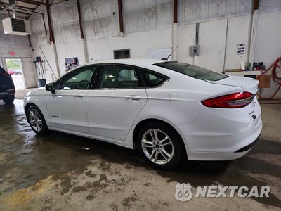 Drugie zdjęcie samochodu z przodu: 2018 FORD FUSION SE HYBRID VIN:3FA6P0LU9JR141404 - miniatura