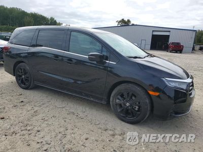 Czwarte zdjęcie samochodu z boku: 2024 HONDA ODYSSEY SPORT VIN:5FNRL6H7XRB056156 - miniatura