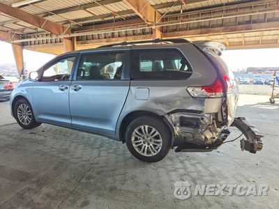 Drugie zdjęcie samochodu z przodu: 2014 TOYOTA SIENNA XLE 8-PASSENGER VIN:5TDYK3DC1ES453986 - miniatura