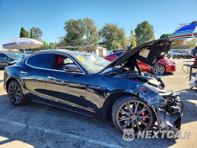Czwarte zdjęcie samochodu z boku: 2019 MASERATI GHIBLI S VIN:ZAM57YSS8K1339547 - miniatura