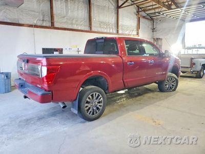 Trzecie zdjęcie samochodu z tyłu: 2016 NISSAN TITAN XD PLATINUM RESERVE VIN:1N6BA1F40GN515712 - miniatura