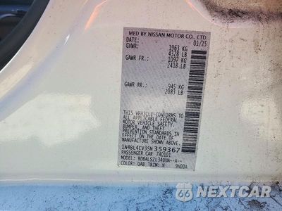 Zdjęcie 12 z 12 samochodu: 2025 NISSAN ALTIMA SR VIN:1N4BL4CV3SN359367 - miniatura