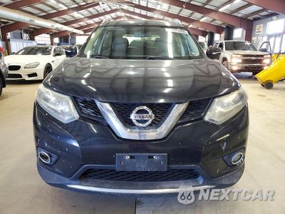 Piąte zdjęcie samochodu w środku: 2014 NISSAN ROGUE SL VIN:5N1AT2MVXEC810430 - miniatura