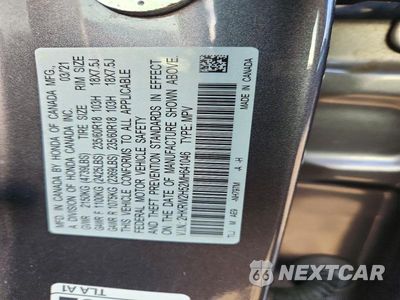 Zdjęcie 14 z 14 samochodu: 2021 HONDA CR-V EX VIN:2HKRW2H52MH641046 - miniatura