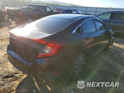 Trzecie zdjęcie samochodu z tyłu: 2016 HONDA CIVIC EX VIN:19XFC2F83GE098582 - miniatura