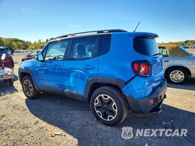 Drugie zdjęcie samochodu z przodu: 2015 JEEP RENEGADE TRAILHAWK VIN:ZACCJBCT0FPB53943 - miniatura