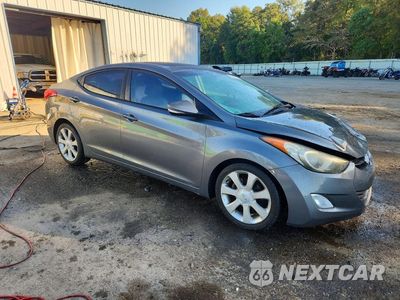 Czwarte zdjęcie samochodu z boku: 2012 HYUNDAI ELANTRA LIMITED VIN:5NPDH4AE2CH137640 - miniatura