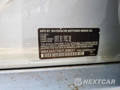 Zdjęcie 12 z 12 samochodu: 2012 BMW 328 I VIN:WBA3A5C59CFJ88837 - miniatura