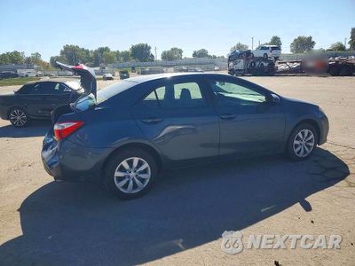 Trzecie zdjęcie samochodu z tyłu: 2016 TOYOTA COROLLA LE VIN:2T1BURHE1GC560420 - miniatura