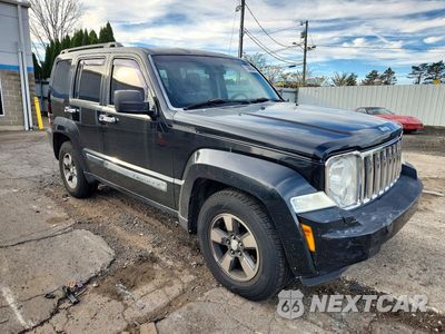Czwarte zdjęcie samochodu z boku: 2008 JEEP LIBERTY SPORT VIN:1J8GN28K38W267720 - miniatura