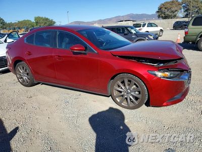 Czwarte zdjęcie samochodu z boku: 2020 MAZDA 3 SELECT VIN:3MZBPACL8LM127867 - miniatura
