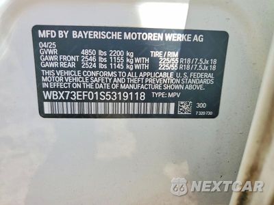Zdjęcie 13 z 13 samochodu: 2025 BMW X1 XDRIVE28I VIN:WBX73EF01S5319118 - miniatura