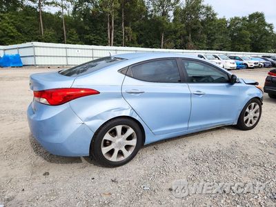 Trzecie zdjęcie samochodu z tyłu: 2013 HYUNDAI ELANTRA LIMITED VIN:KMHDH4AE4DU531241 - miniatura