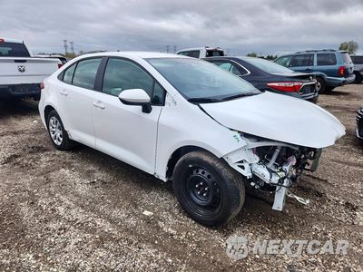 Czwarte zdjęcie samochodu z boku: 2025 TOYOTA COROLLA LE VIN:5YFB4MDE4SP260047 - miniatura