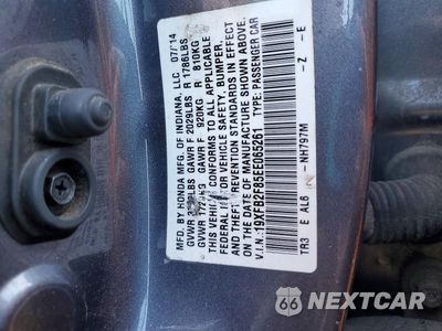 Zdjęcie 12 z 12 samochodu: 2014 HONDA CIVIC VIN:19XFB2F85EE065261 - miniatura