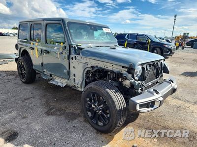 Czwarte zdjęcie samochodu z boku: 2025 JEEP WRANGLER SAHARA 4XE VIN:1C4RJXP68SW578046 - miniatura