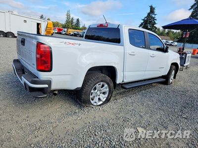 Trzecie zdjęcie samochodu z tyłu: 2021 CHEVROLET COLORADO LT VIN:1GCGTCEN1M1266901 - miniatura