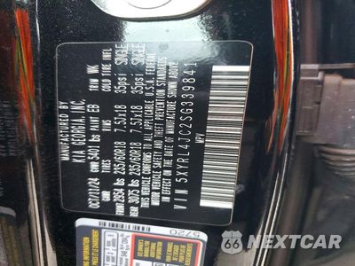 Zdjęcie 13 z 13 samochodu: 2025 KIA SORENTO S VIN:5XYRL4JC2SG339841 - miniatura