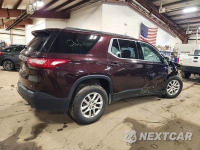 Trzecie zdjęcie samochodu z tyłu: 2019 CHEVROLET TRAVERSE LT VIN:1GNEVGKW9KJ120742 - miniatura