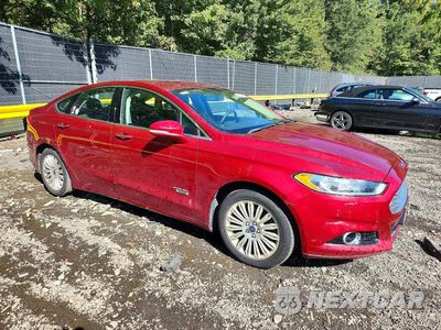 Czwarte zdjęcie samochodu z boku: 2014 FORD FUSION TITANIUM PHEV VIN:3FA6P0SU8ER189225 - miniatura