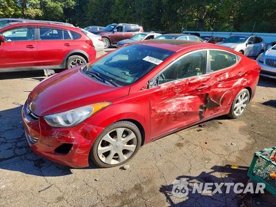 2011 HYUNDAI ELANTRA LIMITED KMHDH4AE0BU162004 - główne zdjęcie licytacji z USA - miniatura