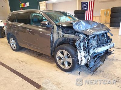 Czwarte zdjęcie samochodu z boku: 2014 TOYOTA HIGHLANDER BASE VIN:5TDDCRFH5ES005483 - miniatura