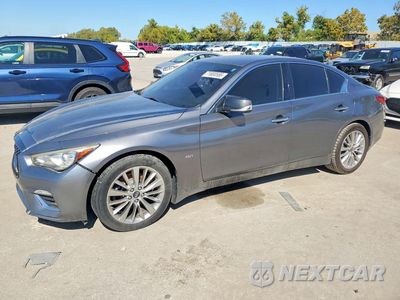 2018 INFINITI Q50 3.0T LUXE JN1EV7AR7JM441845 - główne zdjęcie licytacji z USA - miniatura