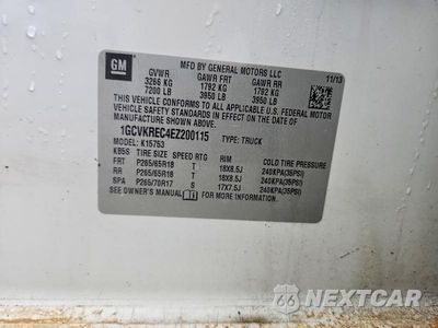 Zdjęcie 12 z 12 samochodu: 2014 CHEVROLET SILVERADO K1500 LT VIN:1GCVKREC4EZ200115 - miniatura