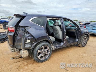 Trzecie zdjęcie samochodu z tyłu: 2019 HONDA CR-V EX VIN:7FARW1H50KE039871 - miniatura