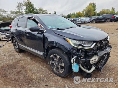 Czwarte zdjęcie samochodu z boku: 2018 HONDA CR-V TOURING VIN:5J6RW2H92JL012889 - miniatura