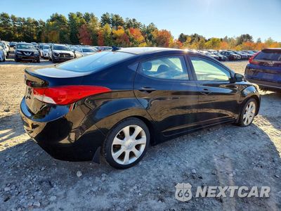 Trzecie zdjęcie samochodu z tyłu: 2012 HYUNDAI ELANTRA LIMITED VIN:KMHDH4AE8CU203710 - miniatura