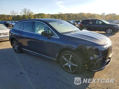 Czwarte zdjęcie samochodu z boku: 2023 MERCEDES-BENZ EQS SUV 450 4MATIC VIN:4JGDM2EB4PA007030 - miniatura