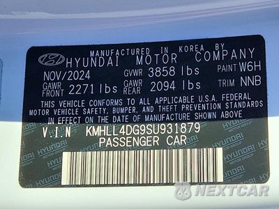 Zdjęcie 13 z 13 samochodu: 2025 HYUNDAI ELANTRA SE VIN:KMHLL4DG9SU931879 - miniatura
