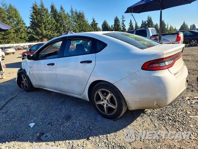 Drugie zdjęcie samochodu z przodu: 2014 DODGE DART SE VIN:1C3CDFAA5ED916723 - miniatura
