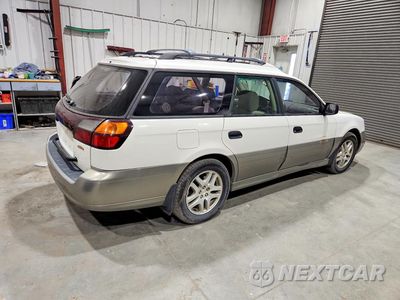 Trzecie zdjęcie samochodu z tyłu: 2001 SUBARU LEGACY OUTBACK AWP VIN:4S3BH675516666128 - miniatura